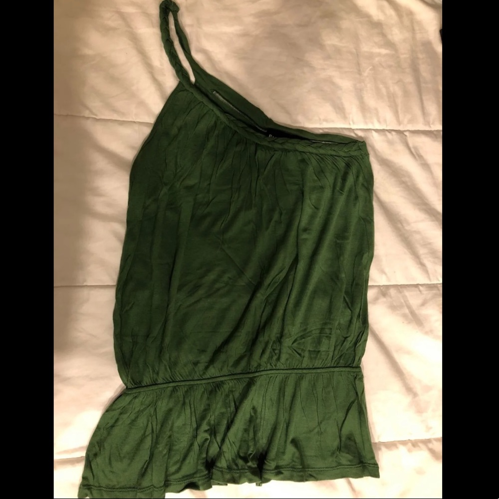 One shoulder tank top
